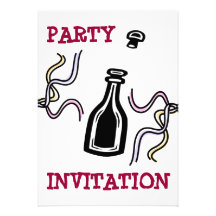 Tarjeta de las fiestas en la oficina de la invitac