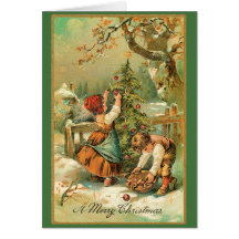 Tarjeta de las manzanas del navidad