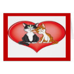 Tarjeta de las tarjetas del día de San Valentín de