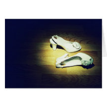 Tarjeta de los zapatos