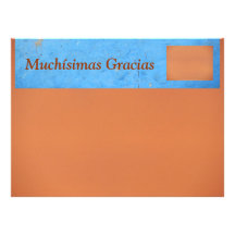 Tarjeta de Muchísimas Gracias - tarjeta multiusos Invitación Personalizada