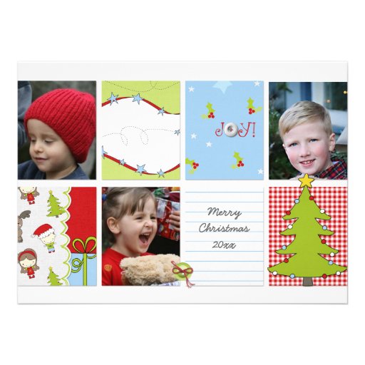 Tarjeta de Navidad de la foto Comunicados