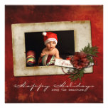 Tarjeta de Navidad de la foto Anuncios Personalizados