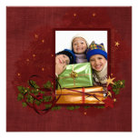 Tarjeta de Navidad de la foto Invitaciones Personalizada