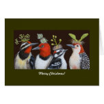 Tarjeta de Navidad de la pulsación de corriente