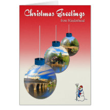 Tarjeta de Navidad de Maidenhead