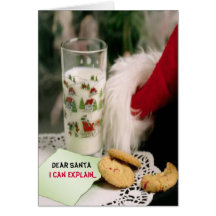 Tarjeta de Navidad de Santa