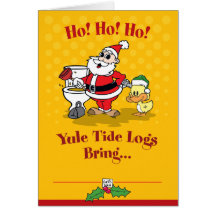 Tarjeta de Navidad de Santa cb108