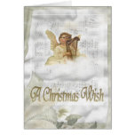 Tarjeta de Navidad del ángel