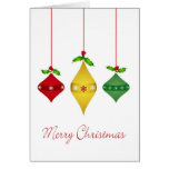 Tarjeta de Navidad del día de fiesta