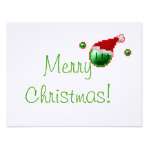 Tarjeta de Navidad del Emoticon II Comunicado Personalizado