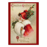 Tarjeta de Navidad del Victorian