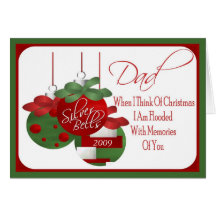 Tarjeta de Navidad para el papá