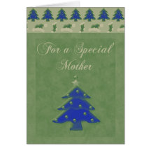 Tarjeta de Navidad para la madre