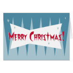 Tarjeta de Navidad retra