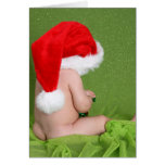 Tarjeta de Navidad traviesa