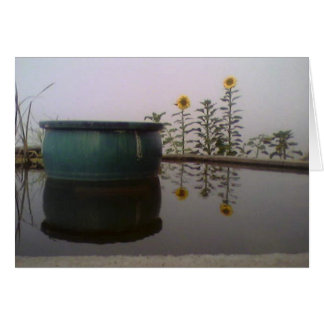 Tarjeta de niebla de la poesía del día