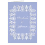 Tarjeta de nota adaptable de Wedgewood Blue1