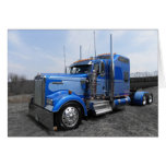 Tarjeta de nota azul de Lanita Kenworth