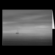 Tarjeta de nota blanco y negro de la foto del agua tarjetas