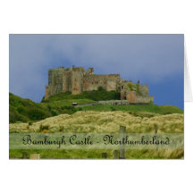 tarjeta de nota BRITÁNICA de Northumberland del ca