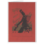Tarjeta de nota de Krampus