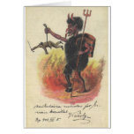 Tarjeta de nota de Krampus