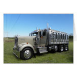 Tarjeta de nota del descargador de Kenworth W900L