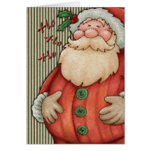 Tarjeta de Papá Noel
