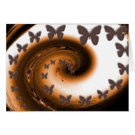 Tarjeta de pascua del chocolate con receta
