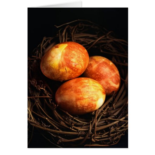 Tarjeta de pascua del Latvian