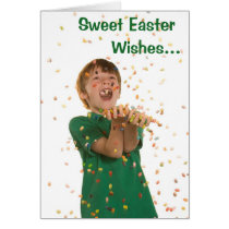 Tarjeta de pascua divertida tarjetas