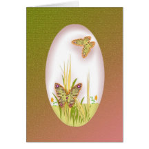 Tarjeta de pascua feliz