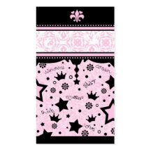 TARJETA DE PRESENTACIÓN de la ESTRELLA 311-PINK Tarjetas De Visita