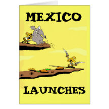 Tarjeta de programa espacial mexicana