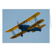 Tarjeta de Pt-17 Stearman