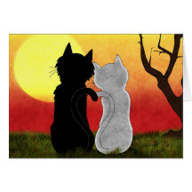 Tarjeta de "Purrfect"