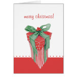 Tarjeta de regalo del navidad