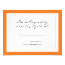Tarjeta de RSVP del Wildflower Comunicados