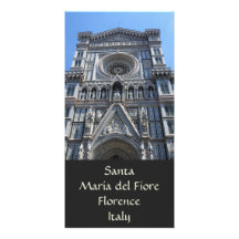 Tarjeta de Santa María del Fiore Photo Plantilla Para Tarjeta De Foto