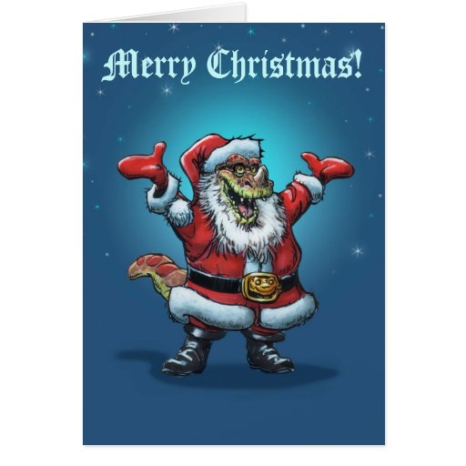 Tarjeta de SANTASAURUS