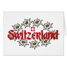 Tarjeta de Switzeralnd Edelweiss