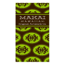 TARJETA de VISITA 311-MAKAI - PALMERA