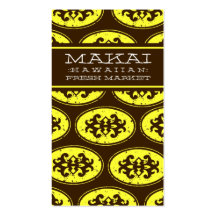 TARJETA de VISITA 311-MAKAI - PIÑA