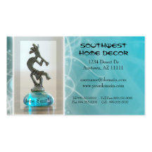 Tarjeta de visita al sudoeste del diseño