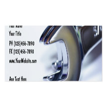 Tarjeta de visita automotriz