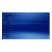 TARJETA DE VISITA AZUL DEL DISEÑO GRÁFICO