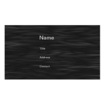 Tarjeta de visita biselada blanco y negro de "A"