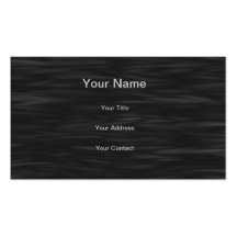 Tarjeta de visita biselada blanco y negro de "D"