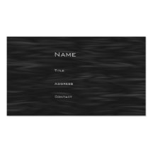 Tarjeta de visita biselada blanco y negro de "J"
